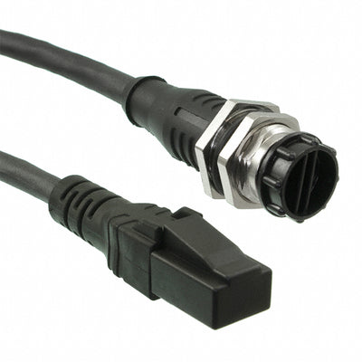 ICX44T1NBL1M by Panduit Corp - CABLE ASSY FML M12-RJ45 1M
