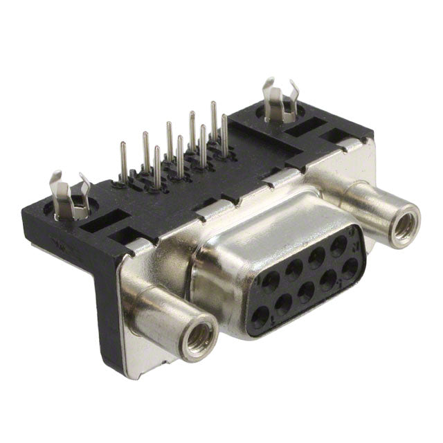 ID09S33E4GV00LF by Amphenol ICC (FCI) - CONNECTOR D-SUB RCPT 9POS R/A SLDR