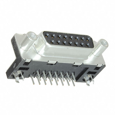 ID15S33E4GV00LF by Amphenol ICC (FCI) - CONNECTOR D-SUB RCPT 15POS R/A SLDR