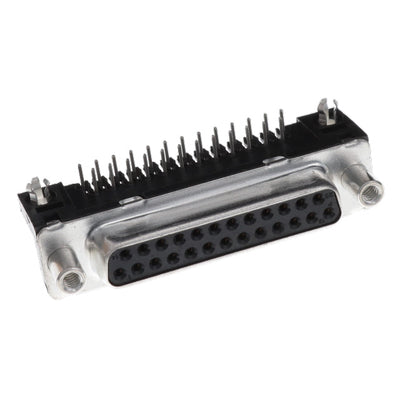 ID25S33E4GV00LF by Amphenol ICC (FCI) - CONNECTOR D-SUB RCPT 25POS R/A SLDR