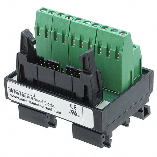 LIDC-20-M by American Electrical Inc. - INTERFACE MOD HDR 20POS 14-22AWG