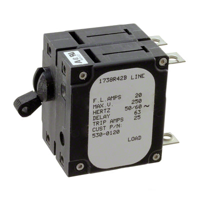 IEGF66-29481-2-V by Sensata-Airpax - CIR BRKR MAG-HYDR LEVER