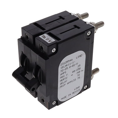 IELHK11-1-72-25.0-01-V by Sensata-Airpax - CIR BRKR MAG-HYDR LEVER 25A