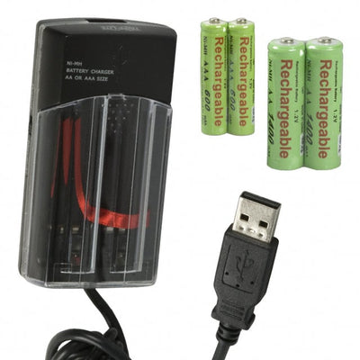 IN3006CG by Tripp Lite - BATT CHARGER DESKTOP USB 2-NIMH