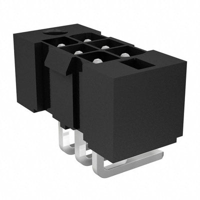 IPBT-103-H1-T-D-RA-GP by Samtec Inc. - CONNECTOR HEADER R/A 6POS 4.2MM