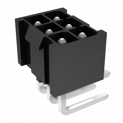 IPBT-103-H1-T-D-RA-K by Samtec Inc. - CONNECTOR HEADER R/A 6POS 4.2MM