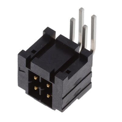 IPL1-102-01-L-D-RE1-K by Samtec Inc. - CONNECTOR HEADER R/A 4POS 2.54MM