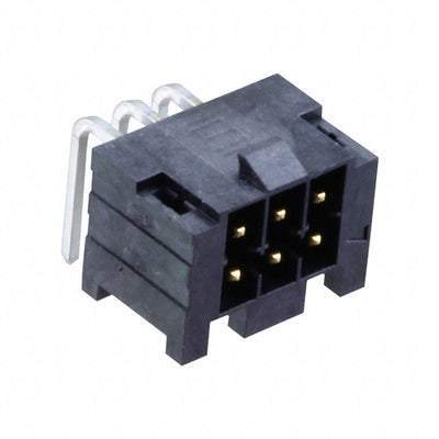 IPL1-103-01-L-D-RE1-K by Samtec Inc. - CONNECTOR HEADER R/A 6POS 2.54MM