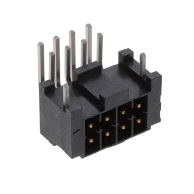 IPL1-104-01-L-D-RE1-K-WT by Samtec Inc. - CONNECTOR HEADER R/A 8POS 2.54MM