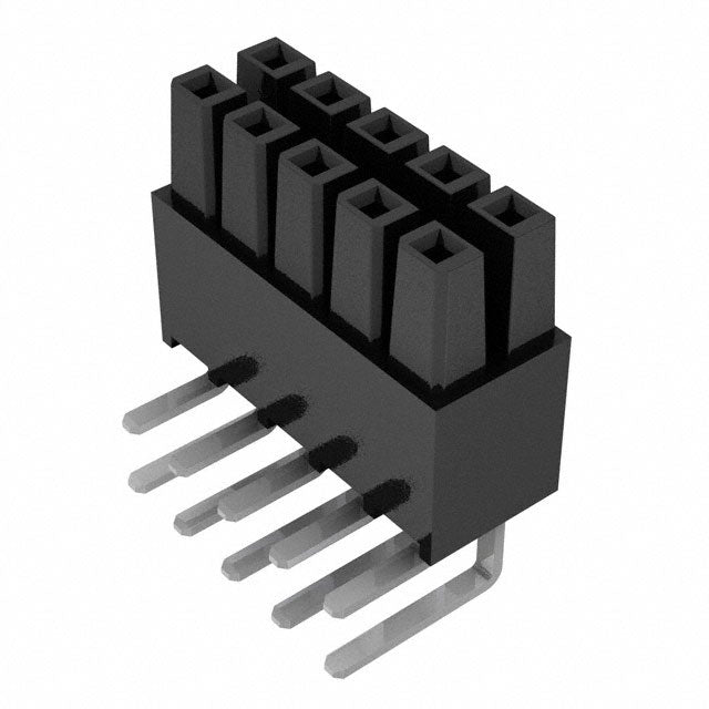 IPS1-105-01-S-D-RA by Samtec Inc. - CONNECTOR RECPT 10POS 0.1 GOLD PCB R/A