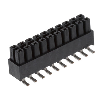 IPS1-110-01-L-D-VS-LC by Samtec Inc. - CONNECTOR RECPT 20POS 0.1 GOLD SMD