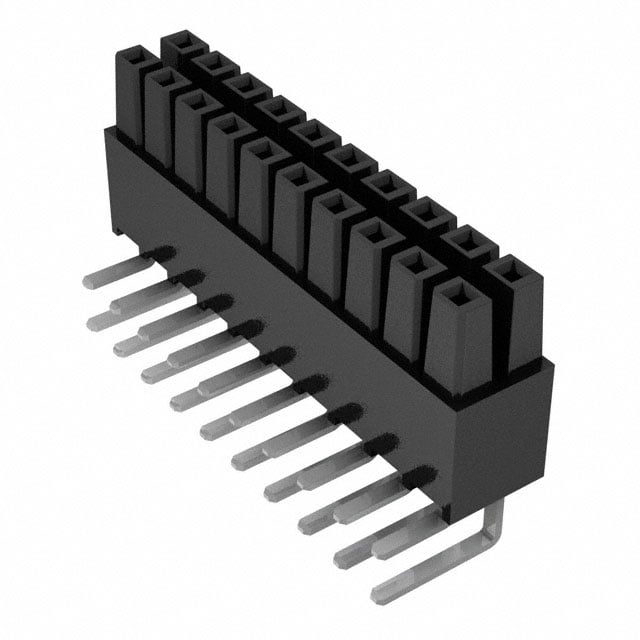 IPS1-110-01-S-D-RA by Samtec Inc. - CONNECTOR RECPT 20POS 0.1 GOLD PCB R/A