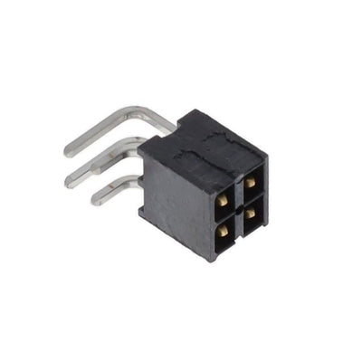 IPT1-102-01-L-D-RA by Samtec Inc. - CONNECTOR HEADER R/A 4POS 2.54MM