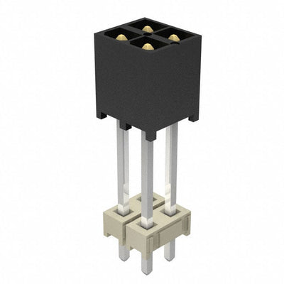 IPT1-102-05-L-D by Samtec Inc. - CONNECTOR HEADER VERT 4POS 2.54MM