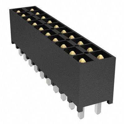 IPT1-110-01-S-D by Samtec Inc. - CONNECTOR HEADER VERT 20POS 2.54MM