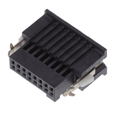 ISDF-08-D-M by Samtec Inc. - CONNECTOR INSULATOR HSG 16POS 1.27MM