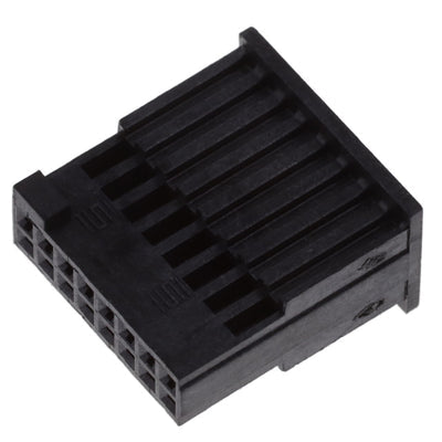 ISDF-08-D by Samtec Inc. - CONNECTOR INSULATOR HSG 16POS 1.27MM