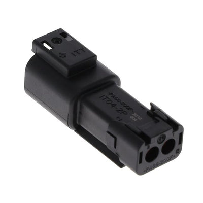IT04-2P-004 by ITT Cannon, LLC - CONNECTOR RECPT HSG 2POS