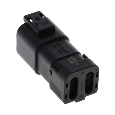 IT04-6P-004-N by ITT Cannon, LLC - CONNECTOR RECPT HSG 6POS