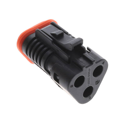 IT06-3S-004-N by ITT Cannon, LLC - CONNECTOR PLUG HSG 3POS