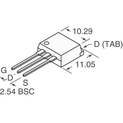 IXTI10N60P by IXYS - MOSFET N-CH 600V 10A TO262