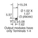 70-IDC24 by Grayhill Inc. - DC INPUT MODULE 3-32V