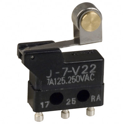 J-7-V22 by Omron Electronics Inc-EMC Div - SNAP ACT ION SWITCHION SPDT 7A 250V