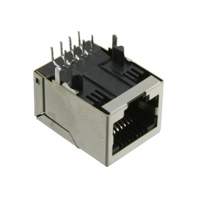 J00-0042NL by Pulse Electronics - CONNECTOR JACK 1PORT 100 BASE-TX PCB