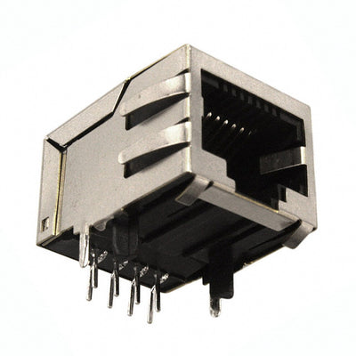 J0026D21NL by Pulse Electronics - CONNECTOR JACK 1PORT 100 BASE-TX PCB
