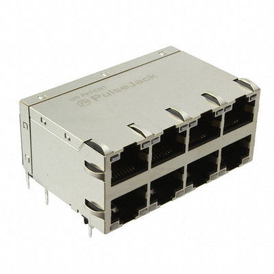J0B-0364NL by Pulse Electronics - CONNECTOR JACK 8PORT 1000 BASE-T PCB