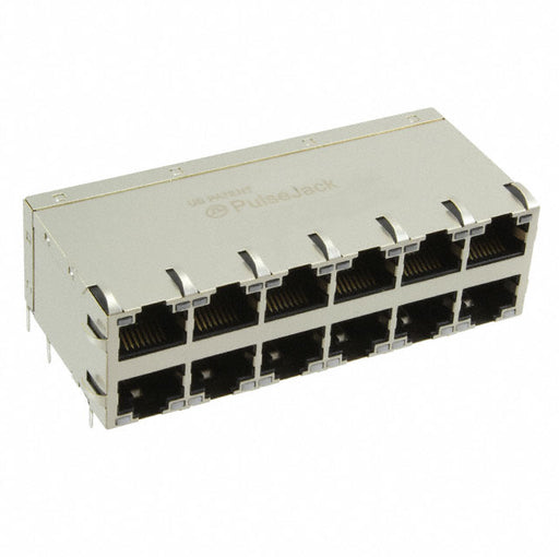J0B-0366NL by Pulse Electronics - CONNECTOR JACK 12PORT 1000 BASE-T PCB