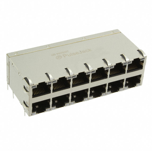 J0B-0366NL by Pulse Electronics - CONNECTOR JACK 12PORT 1000 BASE-T PCB