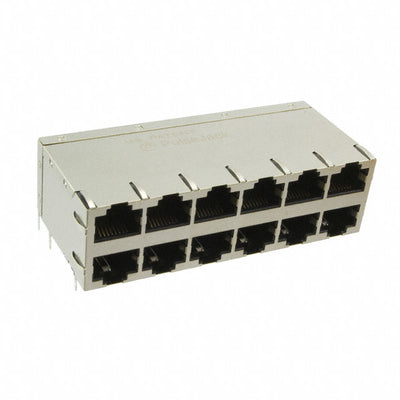 J0B-0386NL by Pulse Electronics - CONNECTOR JACK 12PORT 1000 BASE-T PCB
