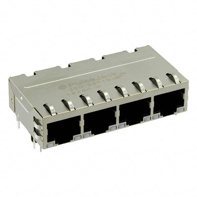 J0N-0011NL by Pulse Electronics - CONNECTOR JACK 4PORT 1000 BASE-T PCB