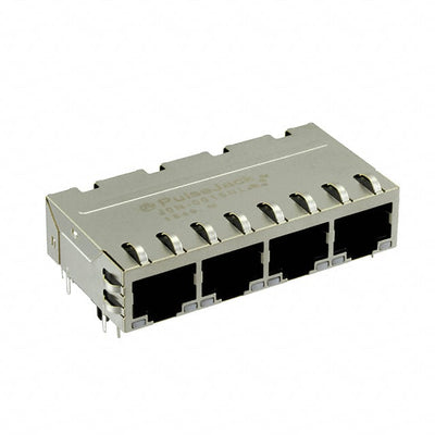 J0N-0015NL by Pulse Electronics - CONNECTOR JACK 4PORT 1000 BASE-T PCB