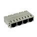 J0N-0015NL by Pulse Electronics - CONNECTOR JACK 4PORT 1000 BASE-T PCB