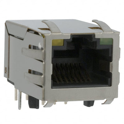 J1026F21CNL by Pulse Electronics - CONNECTOR JACK 1PORT 100 BASE-TX PCB