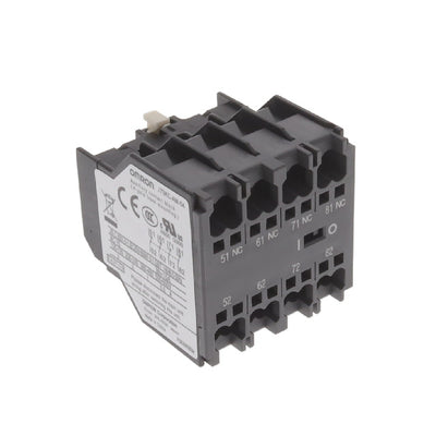 J73KC-AM-40 by Omron Automation and Safety - AUXILIARY CONTACT UNIT,4PST-4NO