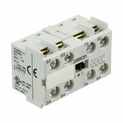 J73KN-A-40 by Omron Automation and Safety - CONTACT BLCK 4NO0NC FOR J7KNA-AR