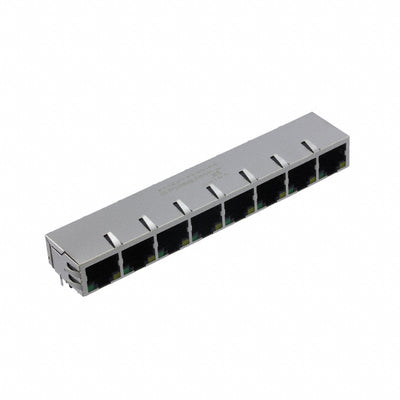 J8064D688ANL by Pulse Electronics - CONNECTOR JACK 8PORT 100 BASE-TX PCB