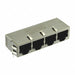 J8064E62NL by Pulse Electronics - CONNECTOR JACK 2PORT 100 BASE-TX PCB