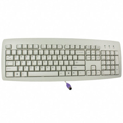 J8216001LPNEU0 by Cherry Americas LLC - KEYBOARD LIGHT GRAY PS/2 104KEYS