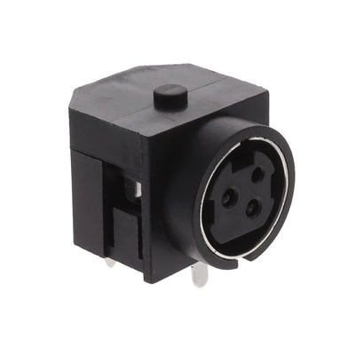 JACKPWRDIN3L by GlobTek, Inc. - 3P POWER DIN JACK DIP