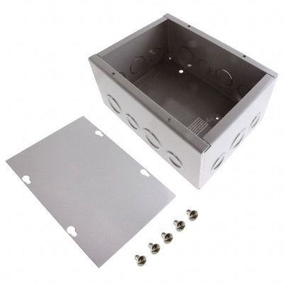 JB-3956-KO by Bud Industries - BOX STEEL GRAY 4""L X 6""W