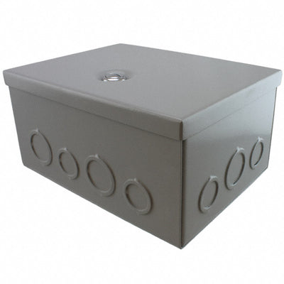 JBH-4956-KO by Bud Industries - BOX STEEL GRAY 4""L X 6""W