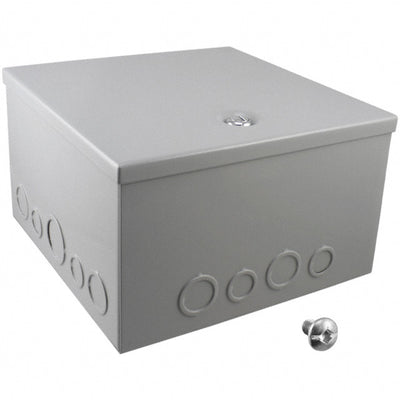 JBH-4961-KO by Bud Industries - BOX STEEL GRAY 6""L X 10""W