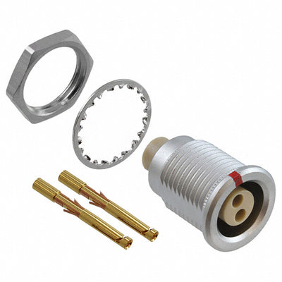 JBXER1G02FCSDSR by Souriau-Sunbank by Eaton - CONNECTOR RECPT FMALE 2POS GOLD CRIMP