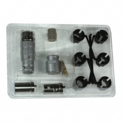 JBXFD2G04MCSDSMR by Souriau-Sunbank by Eaton - CONNECTOR PLUG MALE 4POS GOLD CRIMP