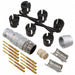 JBXFD2G10MCSDSR by Souriau-Sunbank by Eaton - CONNECTOR PLUG MALE 10POS GOLD CRIMP