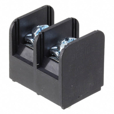 JC6-P108-02 by TE Connectivity AMP Connectors - CONNECTOR BARRIER STRIP 2CIRC 0.375